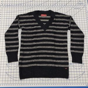 n:PHILANTHROPY V-Neck Sweater S Black/Cream